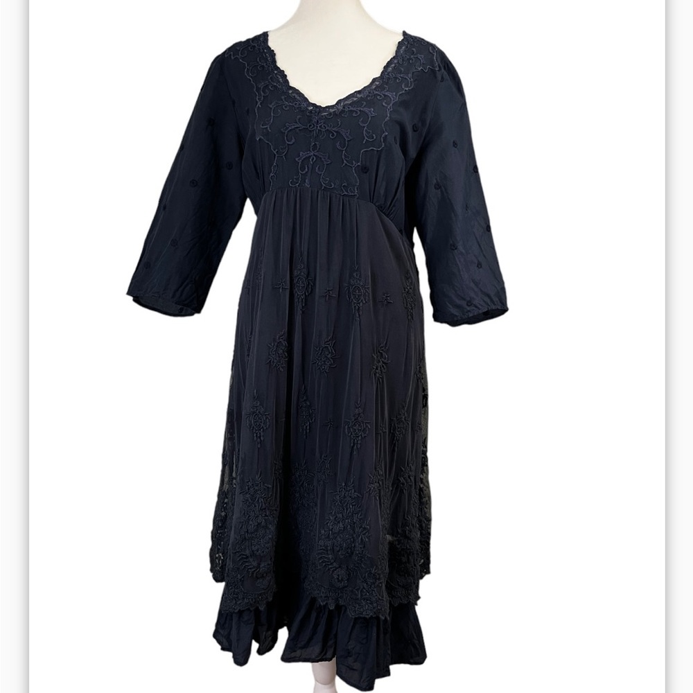 Odd Molly Size XL Navy Blue Women’s Dress